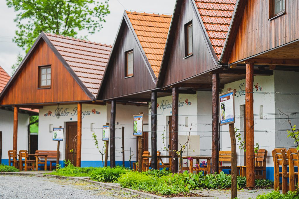 Vinařské búdy na Slováckém dvoře