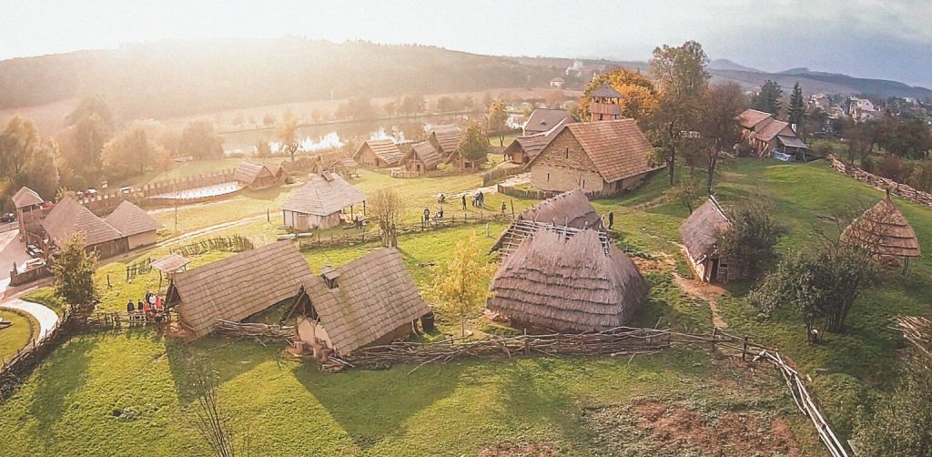 Archeoskanzen Modrá